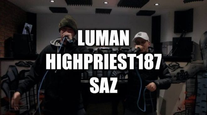 DJ Luman With MCs HighPriest187 & Saz | Fraktured Planet Live Sessions