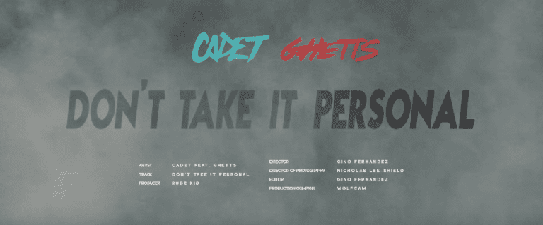 Cadet ft. Ghetts - Don't Take It Personal [Music Video]